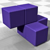 Purple Pentacube
