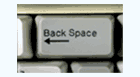 backspace key
